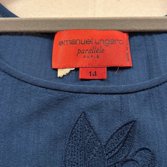 Women’s Emanuel Ungaro Embroidered Skirt set size 14  vintage - Picture 12 of 16